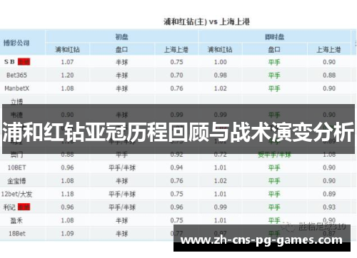 浦和红钻亚冠历程回顾与战术演变分析